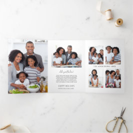 Minimalistiskt, vilket trefaldigt Helgdag-kort för