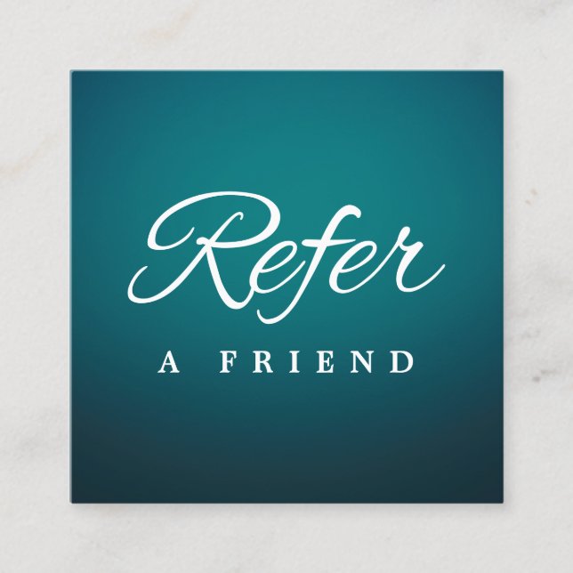 Minimalistiskt visitkort (Framsida)