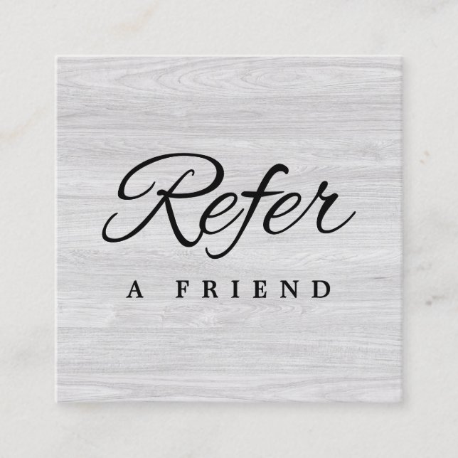 Minimalistiskt visitkort (Framsida)