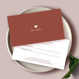 Minimalistiskt visitkort