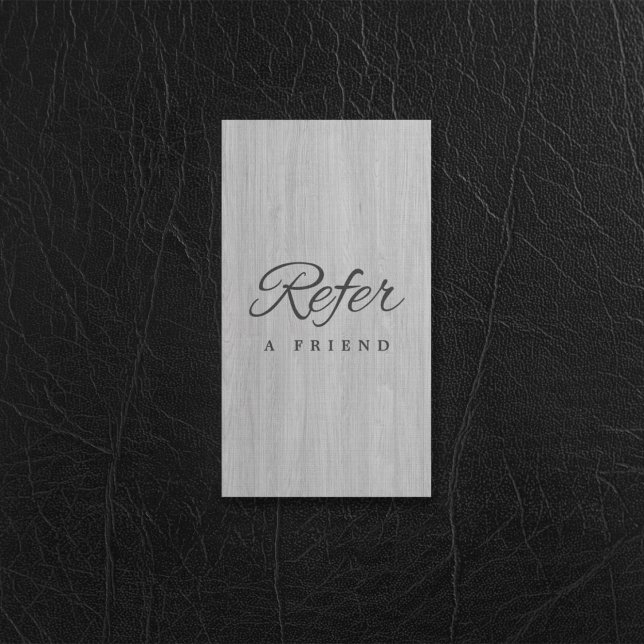 Minimalistiskt visitkort (Minimalist Business Referral Card)