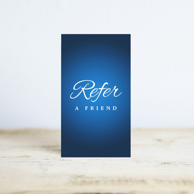Minimalistiskt visitkort (Minimalist Business Referral Card
)