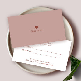 Minimalistiskt visitkort