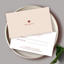 Minimalistiskt visitkort