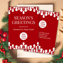 Minimalistiskt visitkort för Helgdag | Logotyp och