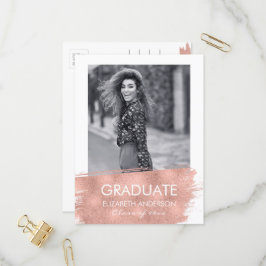 Minimalistiskt vykort för fotoannonsering i Studen