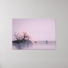 Minimalistiskt Zen liggande Canvastryck