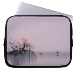 Minimalistiskt Zen liggande Laptop Fodral