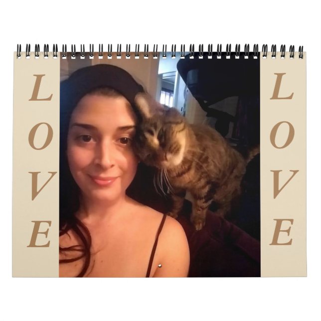 Minimalistkalender VARJE ÅR/STORLEKT/FÄRG/KONSTRUK Kalender (Omslag)