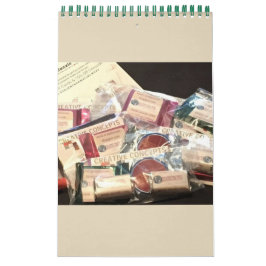 Minimalistkalender VARJE ÅR/STORLEKT/FÄRG/KONSTRUK Kalender