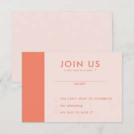 Minimalistkort för Bröllop OSA Inbjudningar