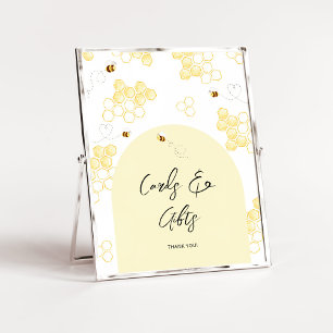 Minimalistkort för humla och gåvor poster