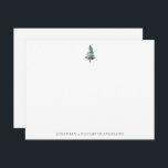 Minimalistkort för Winter Gräs Träd Anteckningskort<br><div class="desc">Skicka en vinter-sedel till dina vänner och familj - för att säga hej under festtiden och önska dem en lycklig-julklapp, eller för att gratulera dem till något under festtiden eller bara för att ge dem en nyhet om dig och din familj under vinterhelgdagarna. Utformningen har en vinter med vattenfärg gräs...</div>