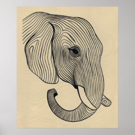 Minimalistlinje del II Poster