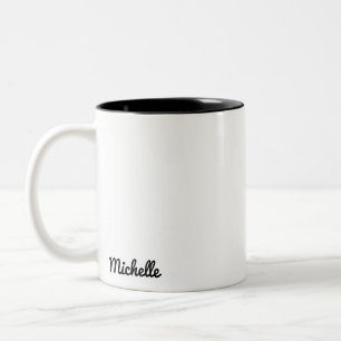 Minimalistnamn Två-Tonad Mugg