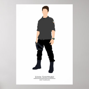 Minimalistplattor i Stargate Atlantis Poster