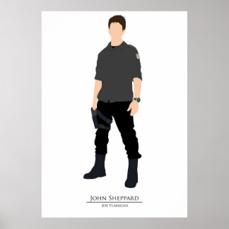 Minimalistplattor i Stargate Atlantis Poster