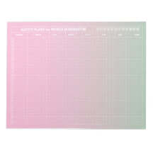 Minimalistprogram för pastellGrönt Rosa GRID Vecko