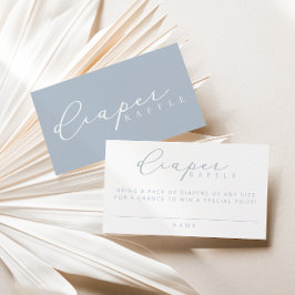 Minimalistskript - babyskare - förvrängningskort placeringskort