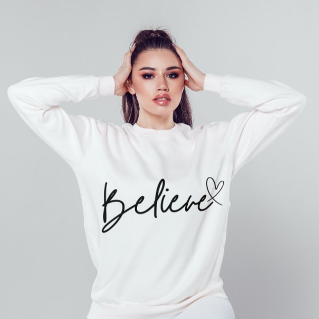 Minimalistskript för Motivational Tro Calligraphy T Shirt (Skapare uppladdad)