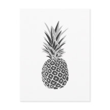 Minimalistsvart & vitananas