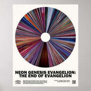 minimalNeon Genesis Evangelion End of Evangel Poster
