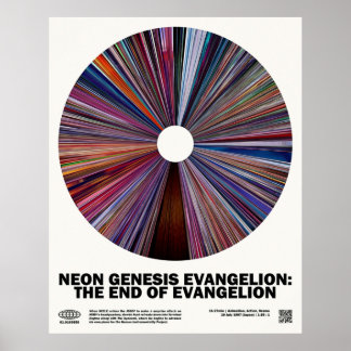 minimalNeon Genesis Evangelion End of Evangel Poster