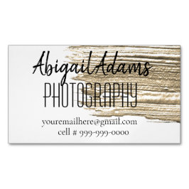 Minimalt anpassat magnet för modern Guld-färg