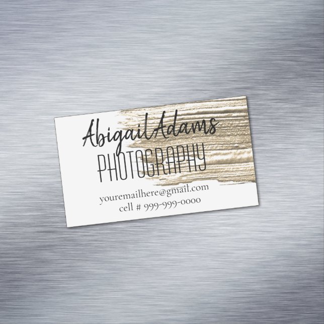 Minimalt anpassat magnet för modern Guld-färg (In Situ)