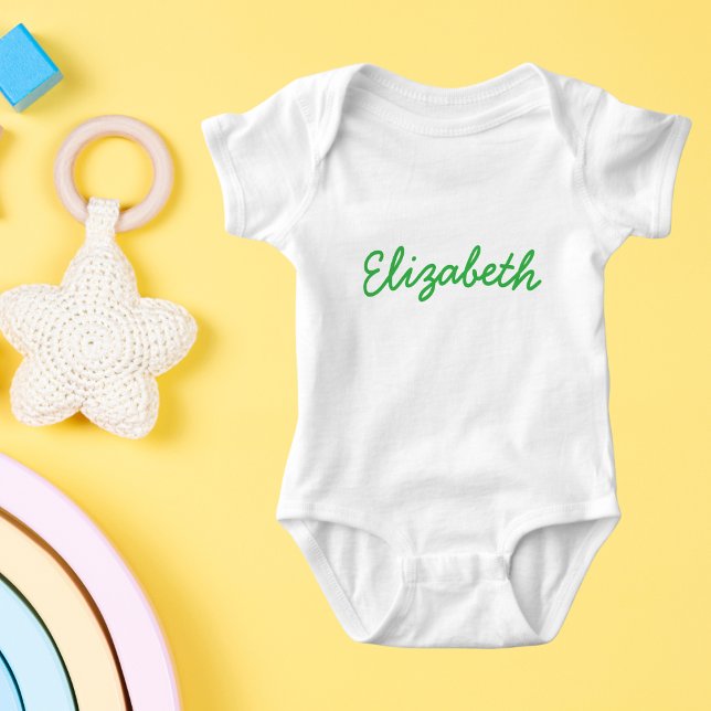 Minimalt anpassat skriptnamn t shirt (Skapare uppladdad)