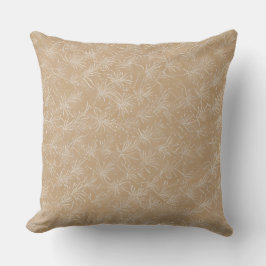 Minimalt batik blommönster kudde