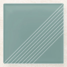 Minimalt geometriskt klick på sidgrön