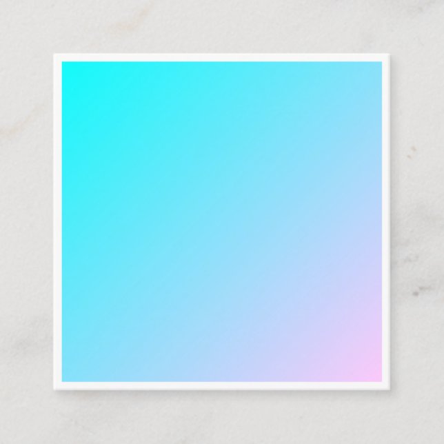 Minimalt holografiskt visitkort (Framsida)