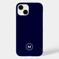 Minimalt marint marint monogram