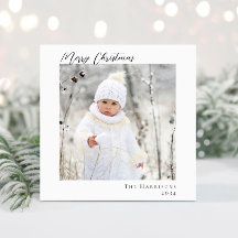 Minimalt modernt foto för god jul