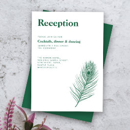 Minimalt mottagande av Grönt av andningsbröllop fö Tilläggskort