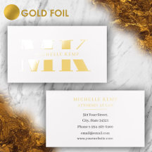 Minimalt professionellt metalliskt fetstilmonogram