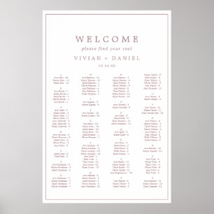 Minimalt sittdiagram för Ro Guld-typografi Poster