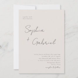 Minimalt skript inbjudningar