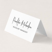 Minimalt svart med modernt brev och QR-kod