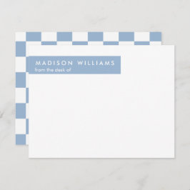 Minimalt Trendig för kvadratisk Snyggt Modern ante Anteckningskort