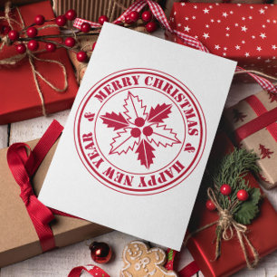 Minimalt vykort för modern God jul