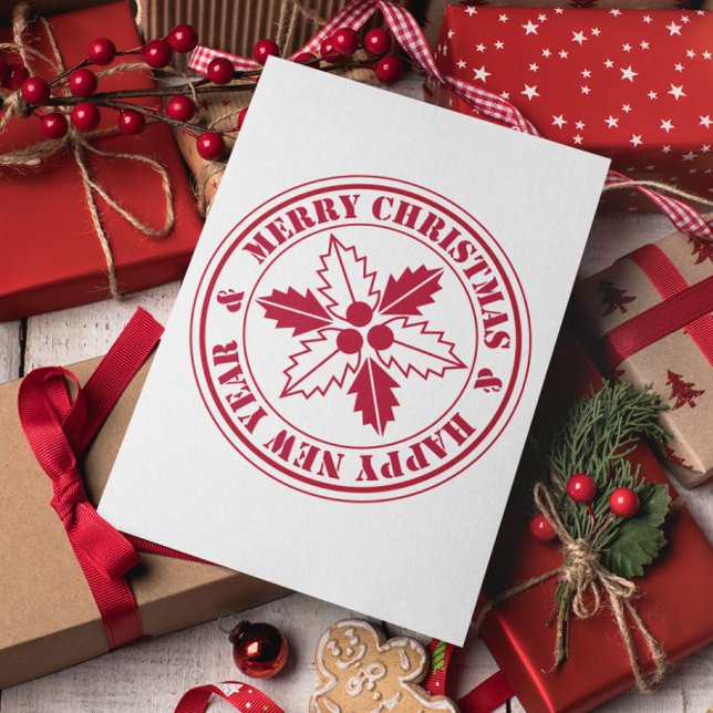 Minimalt vykort för modern God jul (Skapare uppladdad)