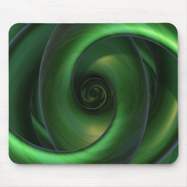 Minimalt Yta (Grönt) Musmatta (Framsidan)