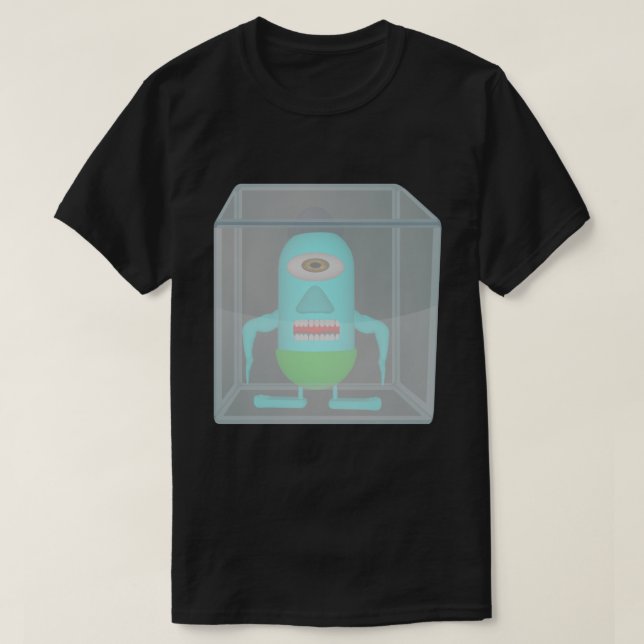 Miniman i Ice Cube T-shirt (Design framsida)