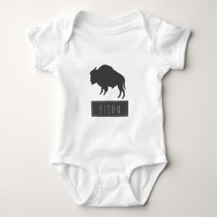 Minimering av Funky Snyggt Bison T Shirt