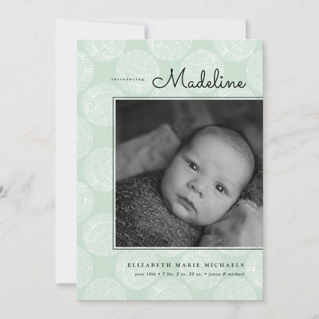 Minimidesign för baby (Framsida)