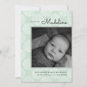 Minimidesign för baby