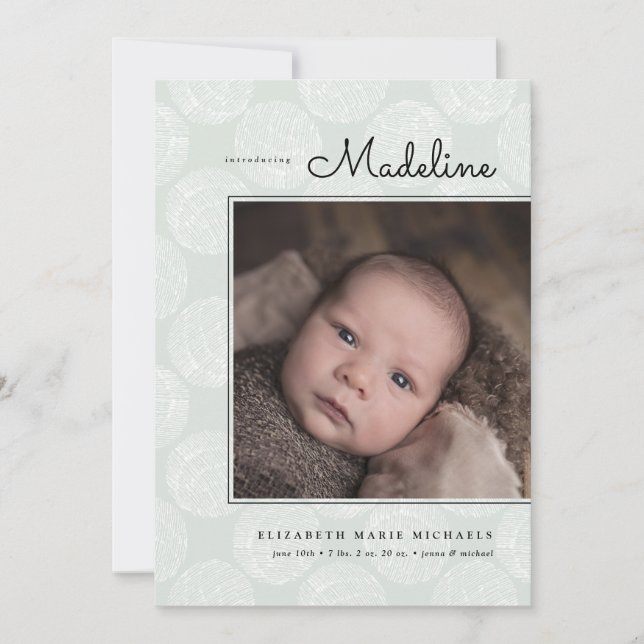 Minimidesign för baby (Framsida)