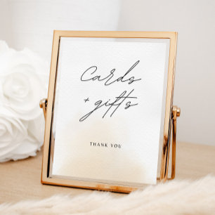 Minimikort för Möhippa och presenttecken Poster